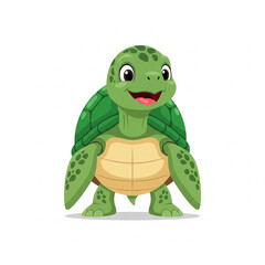 Fototapeta premium funny turtle cartoon