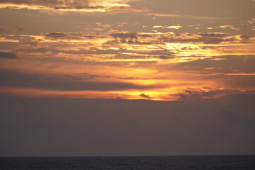 Sunset at Kanyakumari