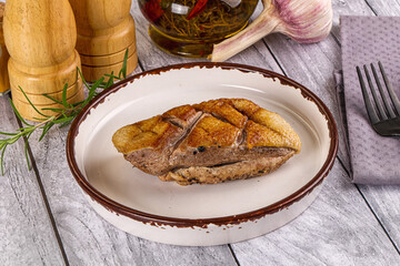 Delicous roasted duck breast fillet