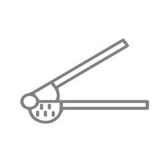 icon garlic press