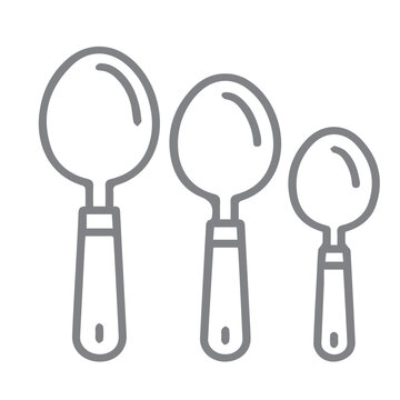 icon measuring spoons