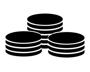 Three stacks of database icons representing data storage and management