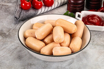 Dietary baby mini chicken sausage