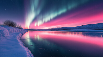 Disasters and aurora storm, global warming caused by humans in the future.