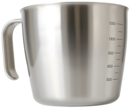 스테인리스 요리용 계량기a stainless steel cooker