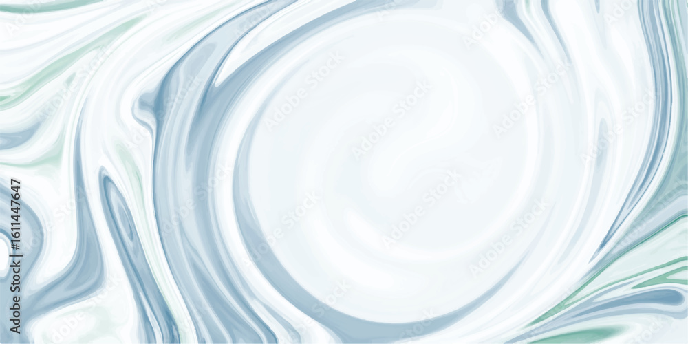 Poster abstract swirl pattern background design featuring blue and white colors for decorative and creative