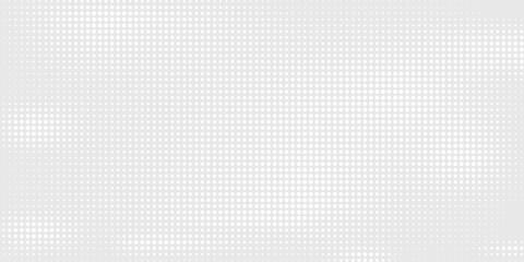 Dot white gray wave light technology texture background. Abstract big data digital concept.