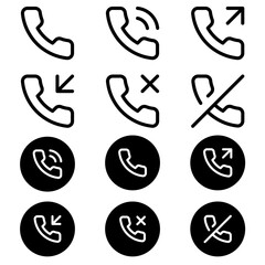 Phone Call Icon Vektor