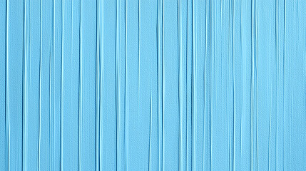 Bright pastel blue wallpaper with fine vertical stripe texture creates calm and soothing atmosphere, perfect for modern interior design and decorative wall covering