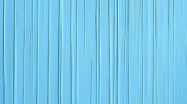 Bright pastel blue wallpaper with fine vertical stripe texture creates calm and soothing atmosphere, perfect for modern interior design and decorative wall covering