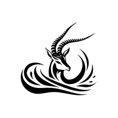 black and white tattoo