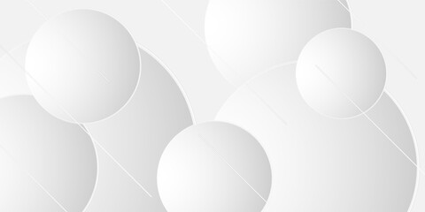Abstract Background With White Color. Modern Simple White Grey Abstract Background Presentation Design