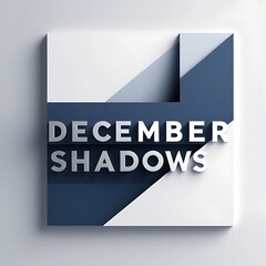 December shadows graphic design.