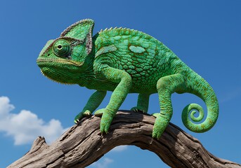 Obraz premium Emerald Sentinel