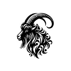 Fototapeta premium black and white horse