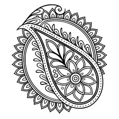 Black Medallion Design