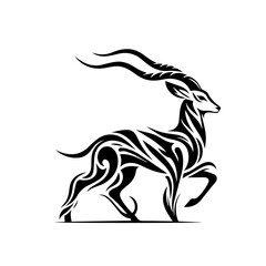 vector image of a horse