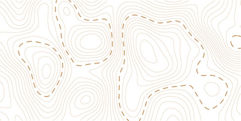  Modern design with White background with topographic wavy pattern design. Paper texture Imitation of a geographical map shades
