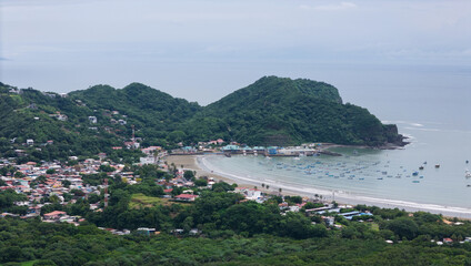 Port in san Juan Del Sur Nicaragua