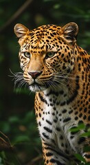 Naklejka premium Emerald Gaze