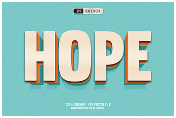 TEXT EFFECT HOPE