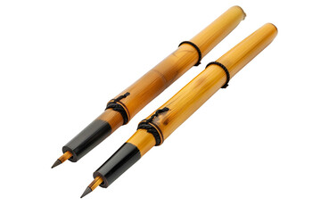 Elegant Bamboo Pens Black Accents Writing Tools