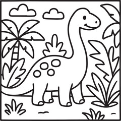 Cozy Moments Bold Line Coloring Page – Relaxing Hygge-Inspired Illustration