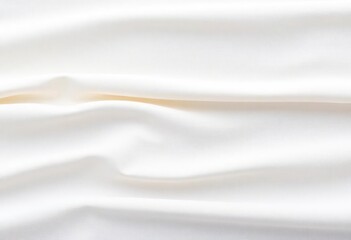 Fototapeta premium Crisp, smooth white linen textile background, seamless texture, cloth, event