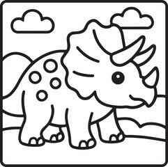 Cozy Moments Bold Line Coloring Page – Relaxing Hygge-Inspired Illustration