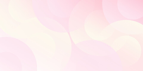 Minimalist abstract banner background pastel colorful pink and yellow gradations art modern
