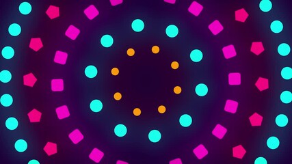 geometric shape pattern animation abstract background	 - Powered by Adobe