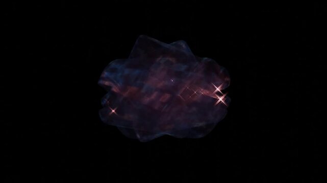 Abstract technology Star background animation. Future technology, science, tech innovations flowing lighting glowing neon effect seamless loop animation. 4k	