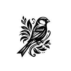 Obraz premium bird on a branch