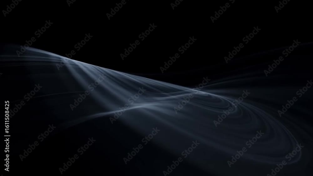 Poster cosmic serenity: an abstract interplay of light and form against a canvas of night, evoking a sense 