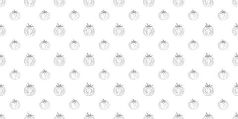 tomato pattern Background. doodle illustration tomato background. seamless pattern tomato.