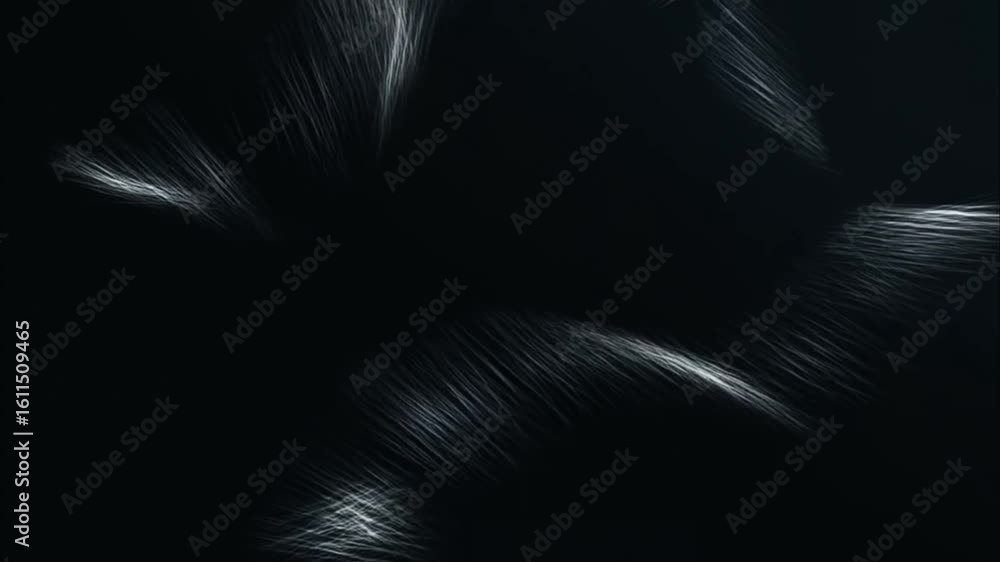 Poster abstract dark hairs texture: evoking a sense of mystery, an artistic rendering displays flowing stra