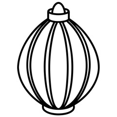 Copper Pod line art vector