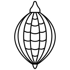 Copper Pod line art vector