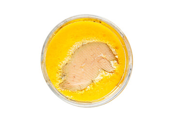 Foie gras goose liver appetizer delicacy fresh delicious gourmet food background on the table rustic food top view copy space