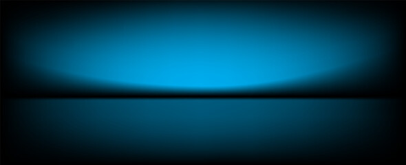 Abstract gradient podium background. blue, blue and lilac empty 3d studio backdrop. Clean scene for product presentation mockup template. Vector illustration.