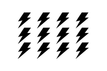  different lightning bolt set   