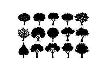  different tree set  .svg