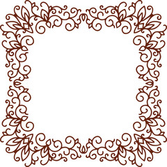 Beautiful flower art and mandala vector design