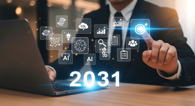 Future of technology in business strategy and digital transformation in the year of twenty thirty one