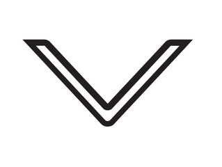Professional Vector Point Icon Designed with Clean Minimal Line Artwork  