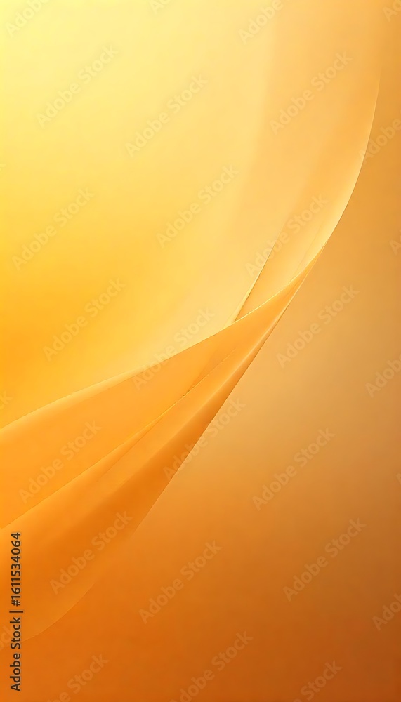 Poster generative ai abstract golden hues: a captivating blend of light and shadow emanating sophistication
