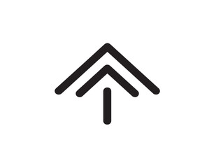 Modern Volume Up Icon Created with Elegant Minimal Vector Line Artwork  