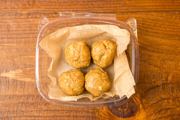 Peanut butter energy bites