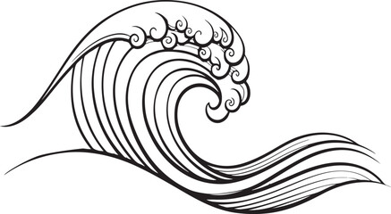 sea wave icon, wave symbol, water wave icon, ocean waves icon, ocean wave symbol