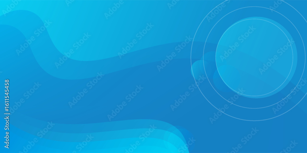 Poster liquid color background design. blue elements with fluid gradient. dynamic shapes composition. vecto